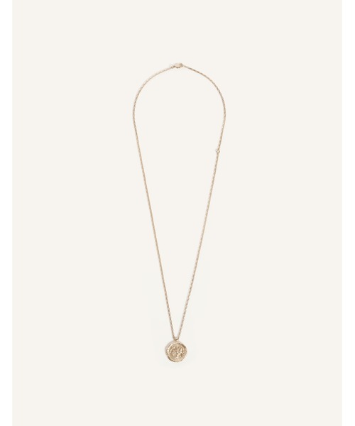 アクセサリー MAISONKITSUNE PROFILE MEDALLION NECKLACE PROFILE FOX MEDALLION NECKLACE（ネックレス）｜Maison Kitsune