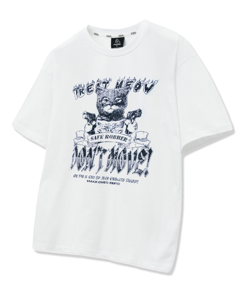 MOZMOZ(モズモズ)の「ドンムーブ オーバーサイズ 半袖Tシャツ ホワイト(Tシャツ/カットソー・レディース・その他・1/2/3)」の2枚目の写真