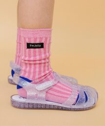 BREEZE | I'm Jelly ネーム付ストライプソックス(ソックス/靴下)