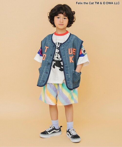 BREEZE（ブリーズ）の「I'm Jelly ネーム付ストライプソックス（ソックス/靴下・キッズ・ライトグレー/ピンク/サックスブルー・15 /18/21）」の11枚目の写真