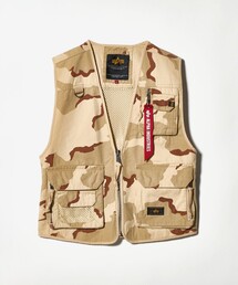 Alpha Industries（アルファインダストリーズ）の「＜ALPHA INDUSTRIES＞ CAMO VEST/アウター（その他アウター）」