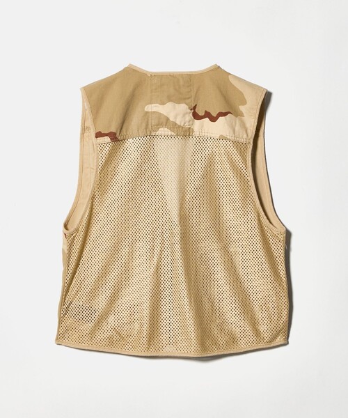 Alpha Industries（アルファインダストリーズ）の「＜ALPHA INDUSTRIES＞ CAMO VEST/アウター（その他アウター・メンズ・ベージュ・XL/L）」の2枚目の写真