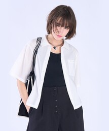 To b. by agnes b. | ボックスカット 半袖 シャツ(シャツ/ブラウス)