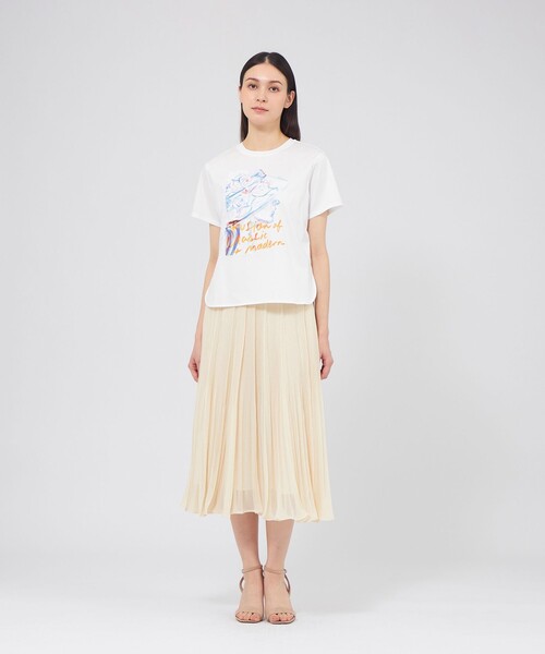 EPOCA(エポカ)の「アニバーサリープリントTシャツ(Tシャツ/カットソー・レディース・ネイビー/ホワイト・40)」の12枚目の写真