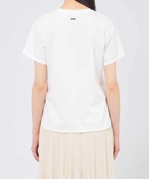 EPOCA(エポカ)の「アニバーサリープリントTシャツ(Tシャツ/カットソー・レディース・ネイビー/ホワイト・40)」の8枚目の写真