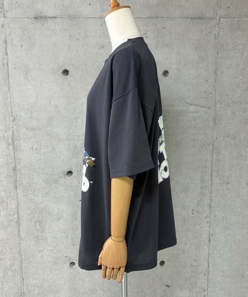 GLAMOROUS JANE(グラマラスジェーン)の「BETTY BOOPストリートプリント半袖Tシャツ(Tシャツ/カットソー・レディース・オフホワイト/チャコールグレー/ブラック・FREE)」の14枚目の写真