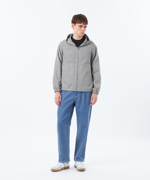 MACKINTOSH PHILOSOPHY(マッキントッシュ フィロソフィー)の「【WEEKENDER】 ワイドワンタック ドライオックス/デニム(デニムパンツ・メンズ・ブルー系その他7/グレー系その他/ホワイト・38/40)」の10枚目の写真