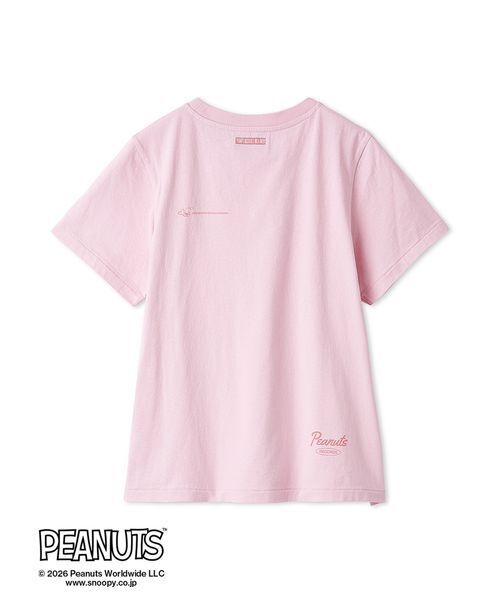 Mila Owen(ミラオーウェン)の「【PEANUTS RECORDS】スヌーピーTシャツ(Tシャツ/カットソー・レディース・チャコールグレー/ピンク/ホワイト・F)」の13枚目の写真