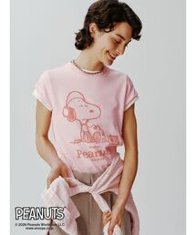 【PEANUTS RECORDS】スヌーピーTシャツ