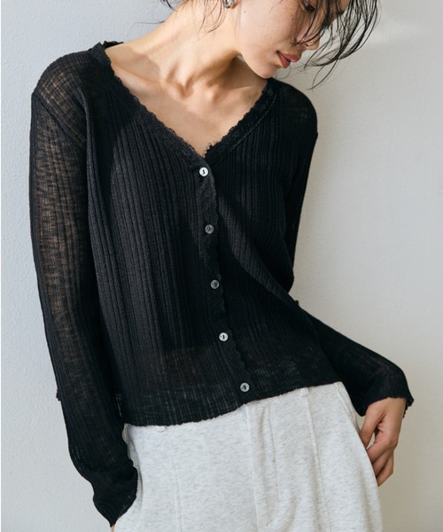 DRWCYS ロングカーディガン DRWCYS - ロングニットカーディガンの通販 by NA's shop｜ドロシーズ