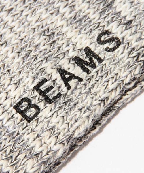 BEAMS(ビームス)の「BEAMS / スラブ アンクルソックス(ソックス/靴下・メンズ・グレー/ブラック/レッド/オリーブ/ブルー/インディゴブルー・ONE SIZE)」の9枚目の写真