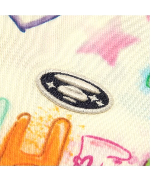AAPE BY A BATHING APE（エーエイプバイアベイシングエイプ）の「AAPE MAIN SHORT SLEEVE SHIRT（シャツ/ブラウス・レディース・アイボリー/ライトピンク・X-SMALL/XX-SMALL）」の5枚目の写真