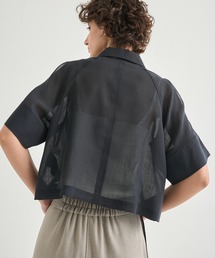 CITY TOKYO（シティトウキョウ）の「【CITY TOKYO/シティートウキョウ】Sheer Short Shirt/シアーショートシャツ（シャツ/ブラウス）」