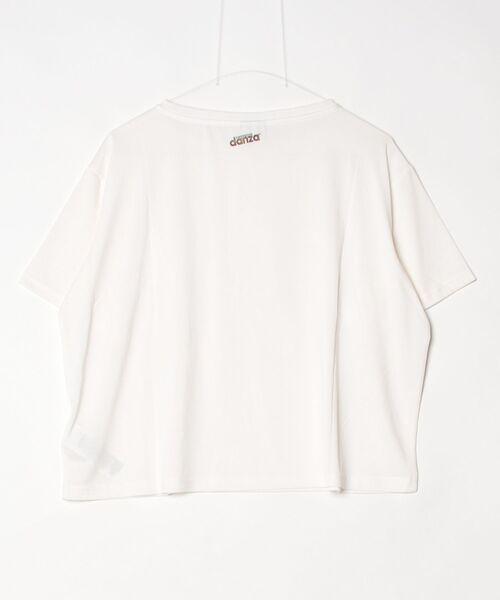 DIMENSIONE danza(ディメンシオーネ ダンツァ)の「デザインTシャツ(Tシャツ/カットソー・レディース・オフホワイト・SMALL)」の5枚目の写真