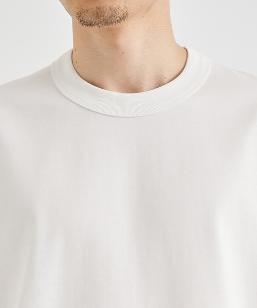 CINOH（チノ）の「【CINOH/チノ】REFINA BIG T-SHIRT/別注REFINA BIG T-SHIRT/定番（Tシャツ/カットソー・メンズ・ダークネイビー/ブラック/オフホワイト・48/46/44）」の18枚目の写真
