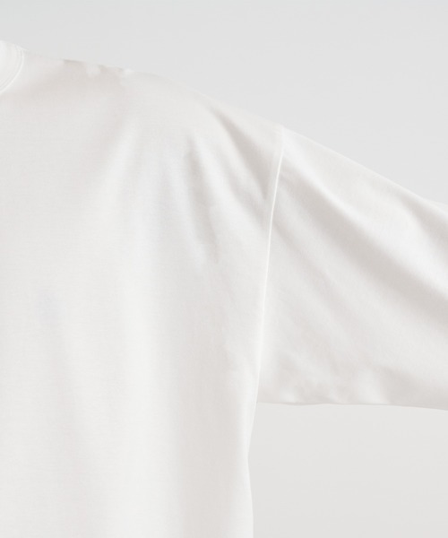 CINOH（チノ）の「【CINOH/チノ】REFINA BIG T-SHIRT/別注REFINA BIG T-SHIRT/定番（Tシャツ/カットソー・メンズ・ダークネイビー/ブラック/オフホワイト・48/46/44）」の19枚目の写真