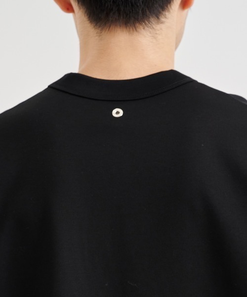 CINOH（チノ）の「【CINOH/チノ】REFINA BIG T-SHIRT/別注REFINA BIG T-SHIRT/定番（Tシャツ/カットソー・メンズ・ダークネイビー/ブラック/オフホワイト・48/46/44）」の4枚目の写真