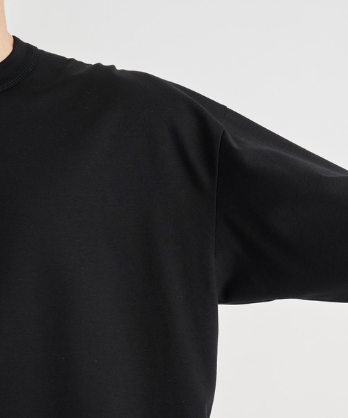 CINOH（チノ）の「【CINOH/チノ】REFINA BIG T-SHIRT/別注REFINA BIG T-SHIRT/定番（Tシャツ/カットソー・メンズ・ダークネイビー/ブラック/オフホワイト・48/46/44）」の6枚目の写真