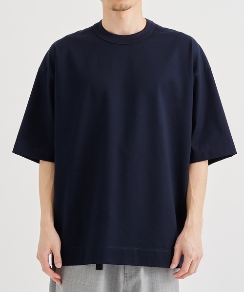 CINOH（チノ）の「【CINOH/チノ】REFINA BIG T-SHIRT/別注REFINA BIG T-SHIRT/定番（Tシャツ/カットソー・メンズ・ダークネイビー/ブラック/オフホワイト・48/46/44）」の7枚目の写真