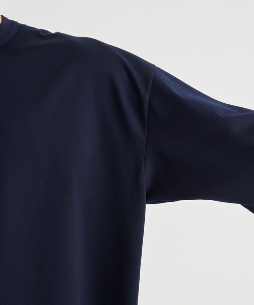 CINOH（チノ）の「【CINOH/チノ】REFINA BIG T-SHIRT/別注REFINA BIG T-SHIRT/定番（Tシャツ/カットソー・メンズ・ダークネイビー/ブラック/オフホワイト・48/46/44）」の13枚目の写真