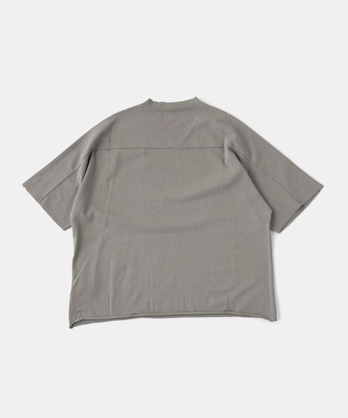 WISM（ウィズム）の「SEVENTH / セブンス KIMONO V TEE（Tシャツ/カットソー・メンズ・ブラック/チャコールグレー・LARGE/MEDIUM）」の3枚目の写真