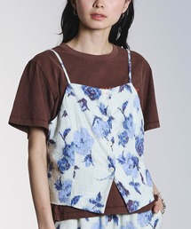 ROSE BUD | ROSE PRINT VEST(ベスト)