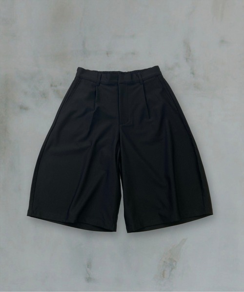 Confirm(コンファーム)の「Curved Half Pants / カーブハーフパンツ メンズ レディース ユニセックス(その他パンツ・メンズ・ブラック/ベージュ/チャコールグレー・M/S/L)」の8枚目の写真