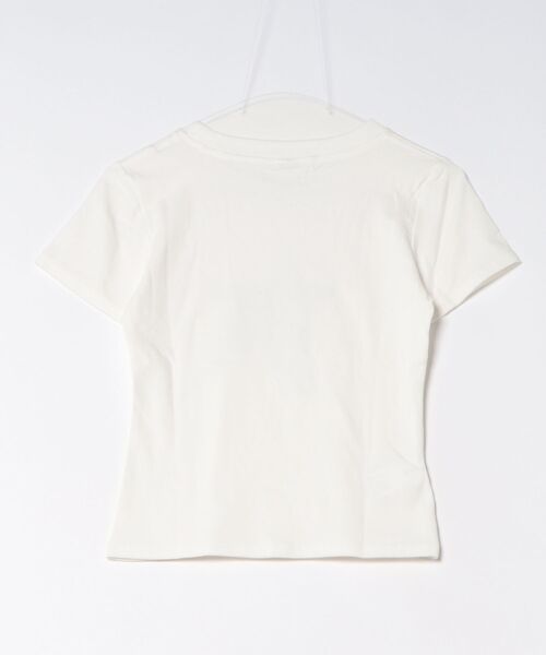 aremoi(アレモイ)の「スターグラフィック コンパクトTシャツ(Tシャツ/カットソー・レディース・ホワイト・SMALL/MEDIUM/LARGE)」の2枚目の写真