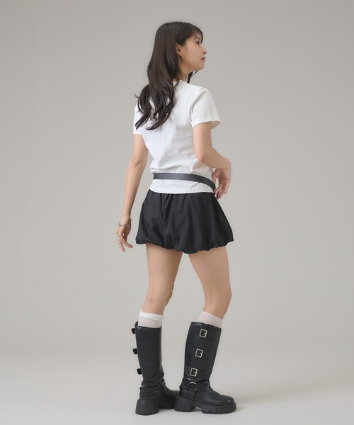 apres jour mignon（アプレジュールミニョン）の「アップリケTシャツ（Tシャツ/カットソー・レディース・ホワイト系その他/ネイビー/ブラック/オフホワイト・LARGE/フリー）」の20枚目の写真