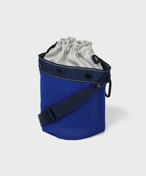 Paul Smith(ポールスミス)の「PSメッシュ ミニショルダーバッグ【363006 B270S】(ショルダーバッグ・メンズ・カーキ/ブルー/グレー・FREE)」の4枚目の写真