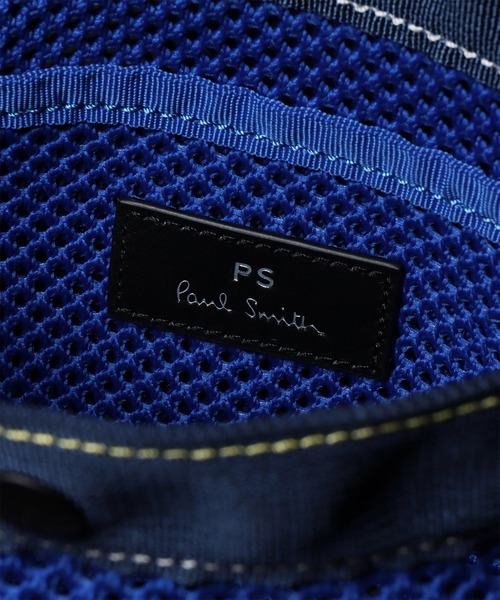 Paul Smith(ポールスミス)の「PSメッシュ ミニショルダーバッグ【363006 B270S】(ショルダーバッグ・メンズ・カーキ/ブルー/グレー・FREE)」の14枚目の写真