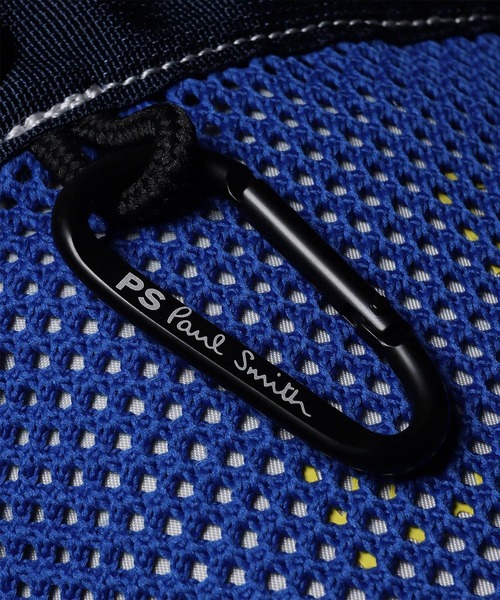 Paul Smith(ポールスミス)の「PSメッシュ ミニショルダーバッグ【363006 B270S】(ショルダーバッグ・メンズ・カーキ/ブルー/グレー・FREE)」の11枚目の写真
