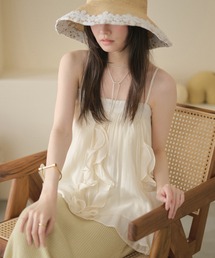 ruffle design camisole /ラッフルデザインキャミソール