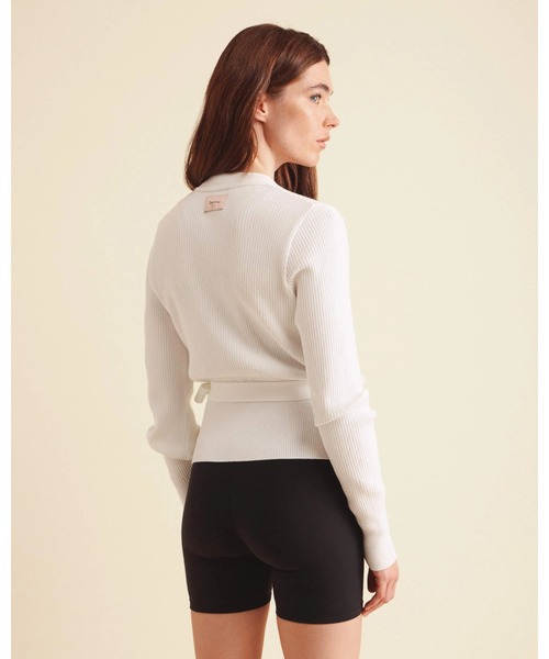 Repetto（レペット）の「バルーンスリーブ ラップトップ / S0757（ニット/セーター・レディース・ホワイト系その他・MEDIUM/SMALL/LARGE）」の4枚目の写真