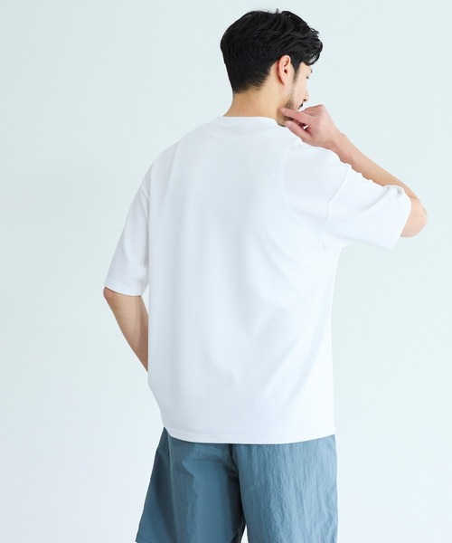 coca(coca)(コカ)の「ライトエンボスTシャツ(Tシャツ/カットソー・メンズ・ダークグリーン/ホワイト/ブラウン/ブラック・XL/L/M)」の9枚目の写真