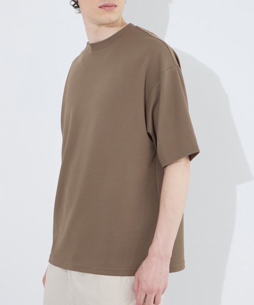 coca(coca)(コカ)の「ライトエンボスTシャツ(Tシャツ/カットソー・メンズ・ダークグリーン/ホワイト/ブラウン/ブラック・XL/L/M)」の17枚目の写真