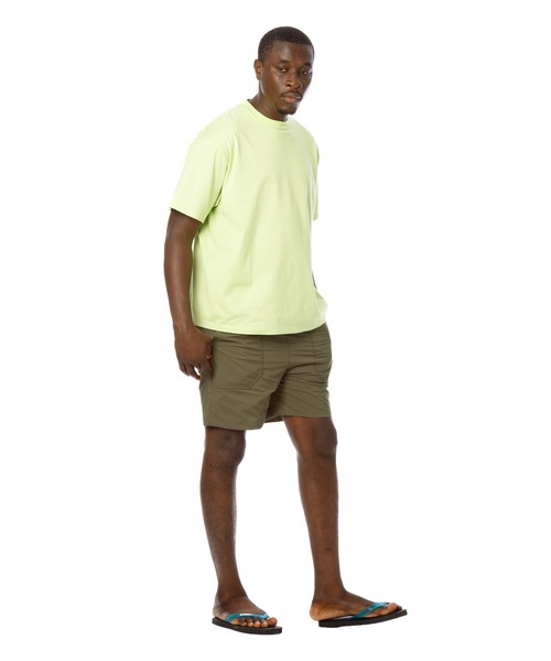 Sandinista（サンディニスタ）の「Utility Nylon x Mesh Shorts / 総裏ナイロンショーツ（その他パンツ・メンズ・ブラック/カーキ・SMALL/MEDIUM/LARGE）」の4枚目の写真