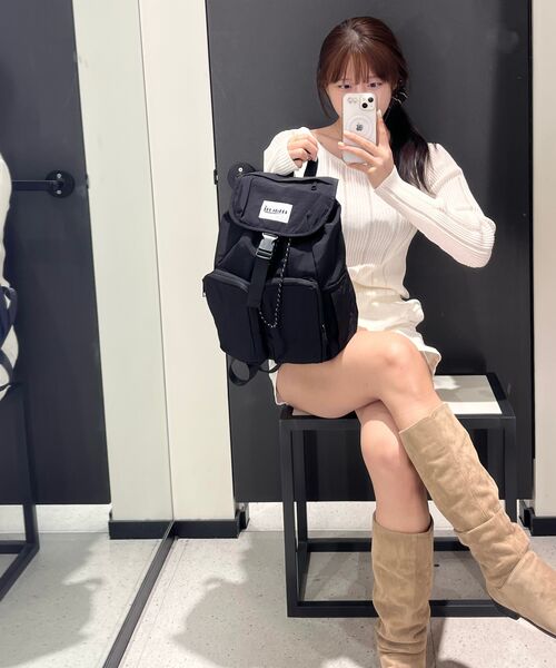 MACNI(マクニ)の「FIELD BACKPACK BLACK(バックパック/リュック・レディース・ブラック・FREE)」の9枚目の写真