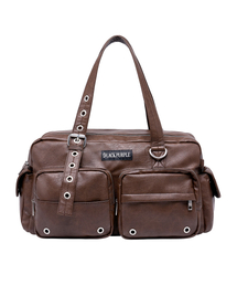オーバーロードカーゴバッグ Overload Cargo Bag_レザー ブラウン