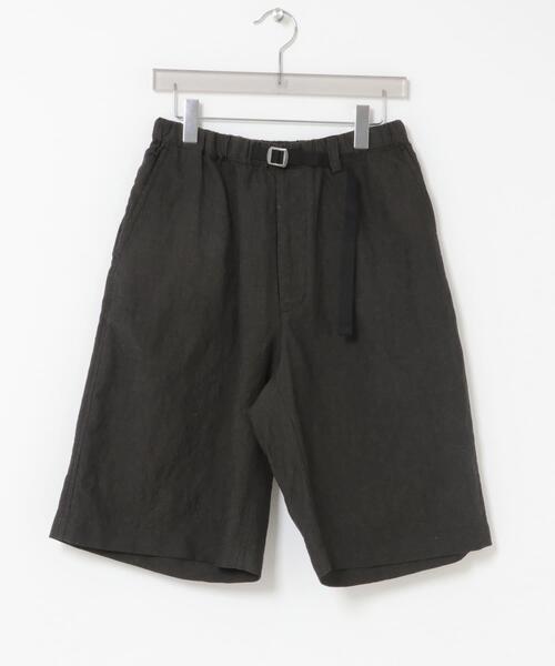 URBAN RESEARCH(アーバンリサーチ)の「new basic WOOL LINEN SHORT PANTS(その他パンツ・メンズ・ブラック/ストライプ・X-LARGE/LARGE/MEDIUM)」の3枚目の写真
