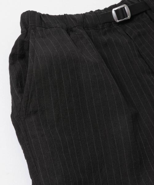 URBAN RESEARCH(アーバンリサーチ)の「new basic WOOL LINEN SHORT PANTS(その他パンツ・メンズ・ブラック/ストライプ・X-LARGE/LARGE/MEDIUM)」の6枚目の写真