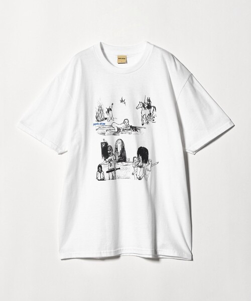 UNITED ARROWS & SONS(ユナイテッドアローズアンドサンズ)の「<FUCKING AWESOME> Dillustrated Tee/Tシャツ(Tシャツ/カットソー・メンズ・ブラック/ホワイト・M/L)」の1枚目の写真