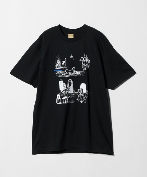 UNITED ARROWS & SONS(ユナイテッドアローズアンドサンズ)の「<FUCKING AWESOME> Dillustrated Tee/Tシャツ(Tシャツ/カットソー・メンズ・ブラック/ホワイト・M/L)」の2枚目の写真
