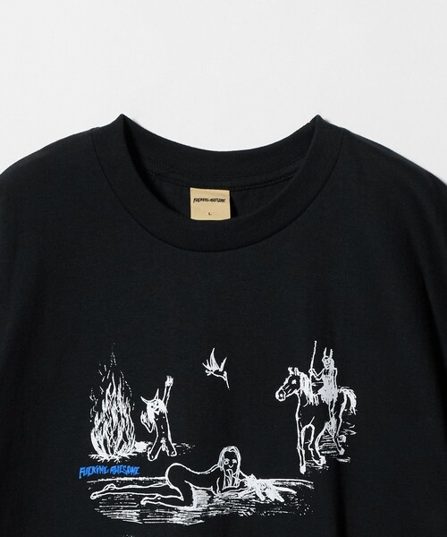 UNITED ARROWS & SONS(ユナイテッドアローズアンドサンズ)の「<FUCKING AWESOME> Dillustrated Tee/Tシャツ(Tシャツ/カットソー・メンズ・ブラック/ホワイト・M/L)」の8枚目の写真