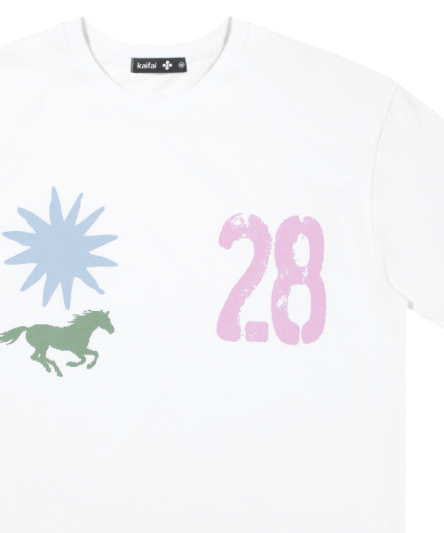 kaifai（カイファイ）の「フリービー 半袖Tシャツ (ホワイト) K26QB227（Tシャツ/カットソー・レディース・その他・MEDIUM/LARGE）」の3枚目の写真