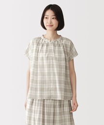 無印良品 | 婦人 強撚 シアーフレンチスリーブブラウス(シャツ/ブラウス)