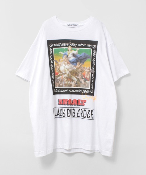 RNA(アールエヌエー)の「M2708 B.D.OスーパーBIGT(Tシャツ/カットソー・レディース・ホワイト/ブラウン/グリーン・MEDIUM)」の20枚目の写真