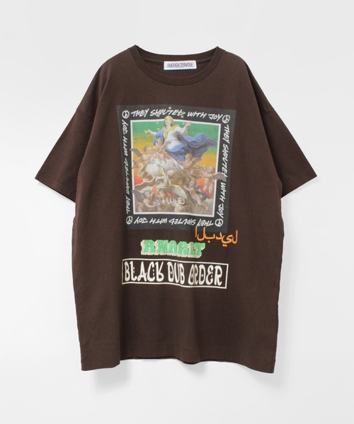 RNA(アールエヌエー)の「M2708 B.D.OスーパーBIGT(Tシャツ/カットソー・レディース・ホワイト/ブラウン/グリーン・MEDIUM)」の16枚目の写真