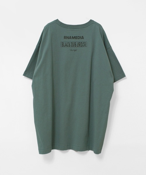 RNA(アールエヌエー)の「M2708 B.D.OスーパーBIGT(Tシャツ/カットソー・レディース・ホワイト/ブラウン/グリーン・MEDIUM)」の10枚目の写真