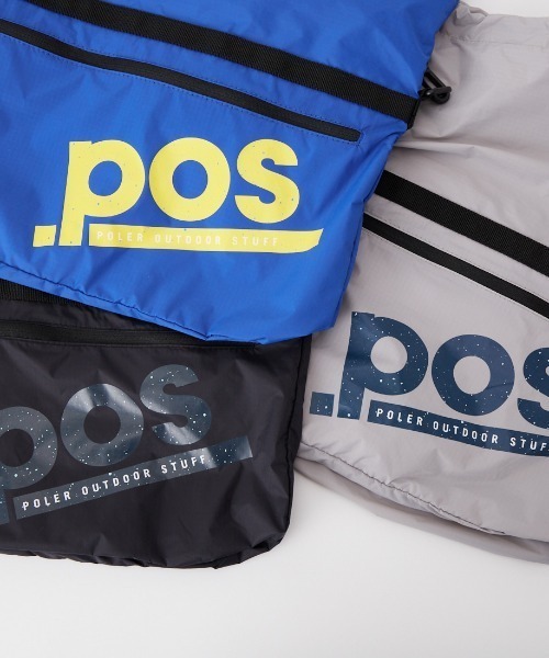 POLeR（ポーラー）の「[POLeR/ポーラー] ドロストリング 巾着スリングバッグ（ショルダーバッグ・レディース・ブルー/ブラック/ライトグレー・ONE SIZE）」の22枚目の写真